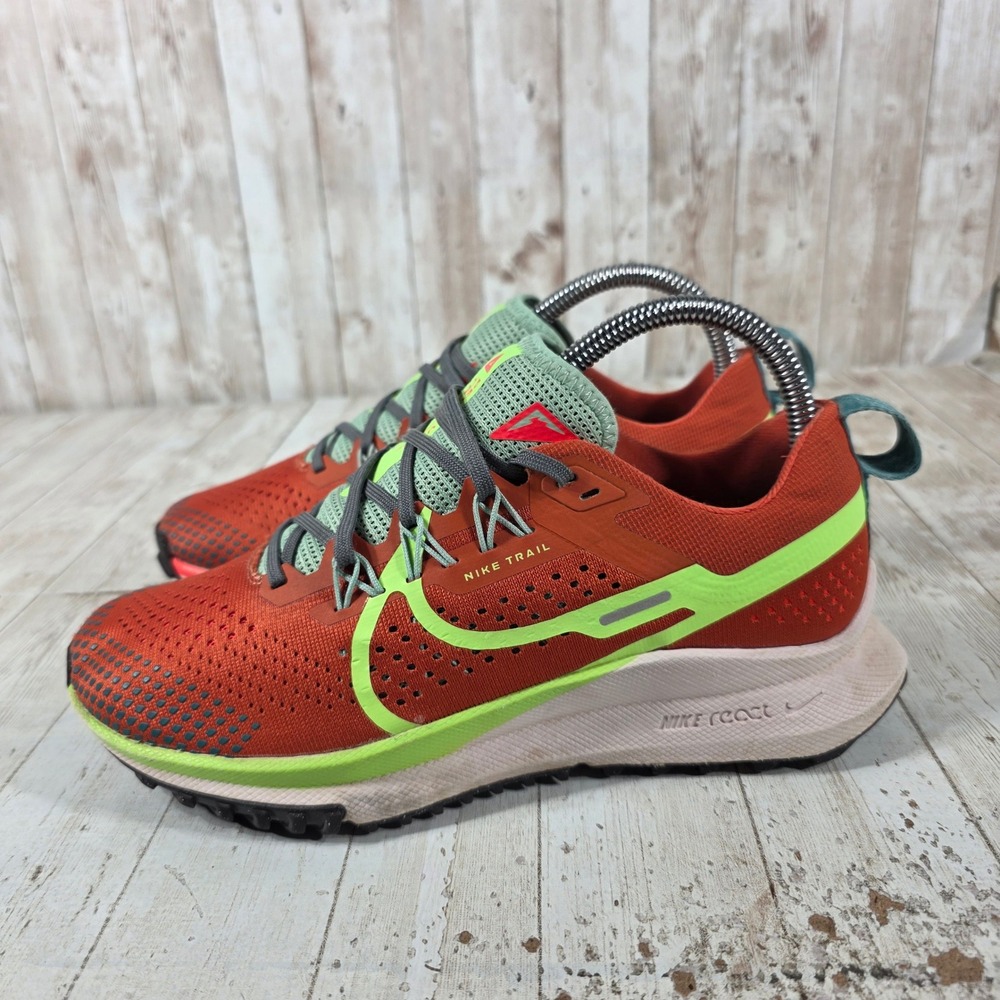 Nike Pegasus Trail 4 Womens Running Shoes Picante Red DJ6159-801 Size 7 - Picture 4 of 8